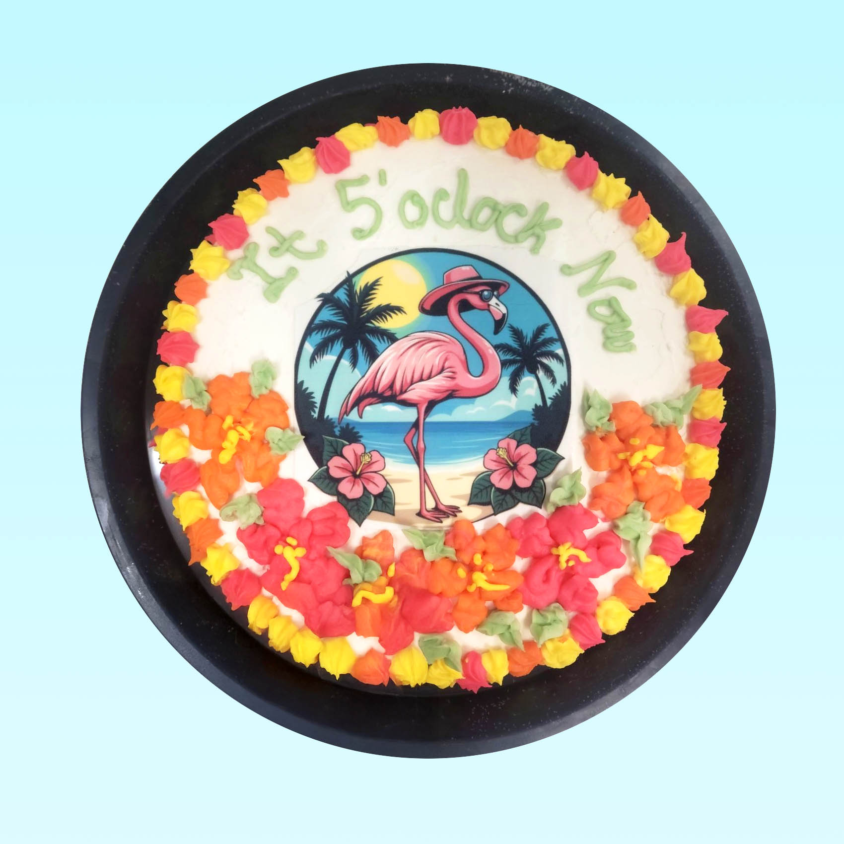 cake-flamingo